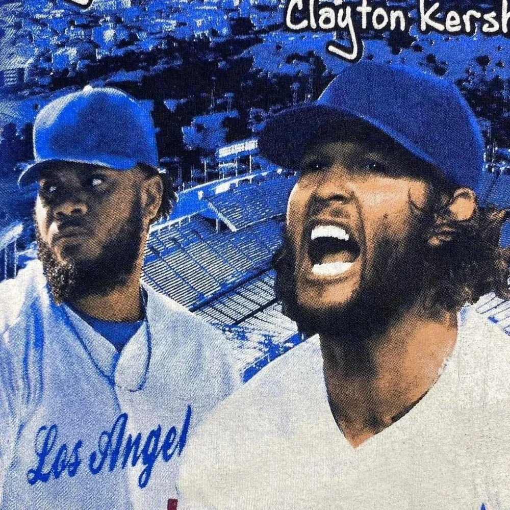 2010s LA Los‎ Angeles Dodgers x Clayton Kershaw shirt